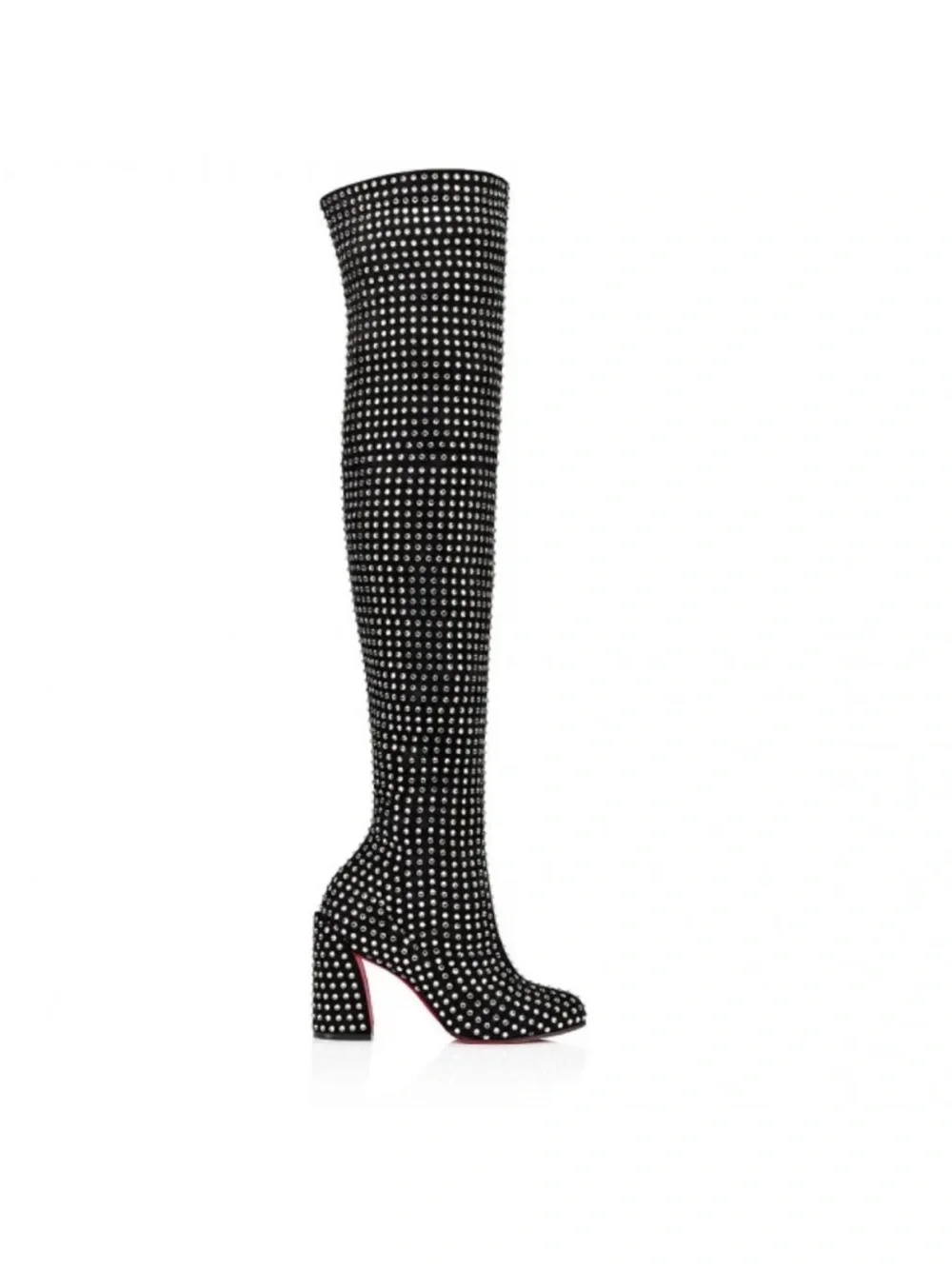Christian Louboutin Strass Jane botta Crystal accent 9,995